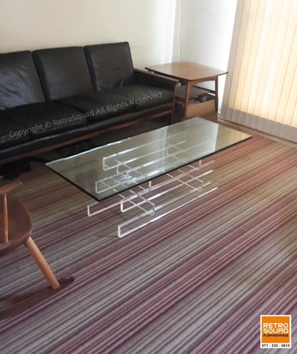 Danish modern lucite - &, glass